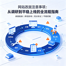 乐东建站-网站改版注意事项：从调研到平稳上线的全流程指南