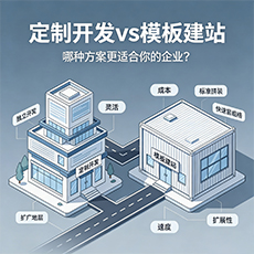 乐东建站-定制开发vs模板建站:哪种方案更适合你的企业?
