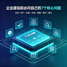 乐东建站-企业建站前必问的7个核心问题 - 网站建设规划指南