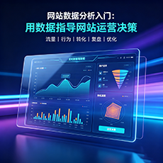 乐东建站-网站数据分析入门：用数据指导网站运营决策